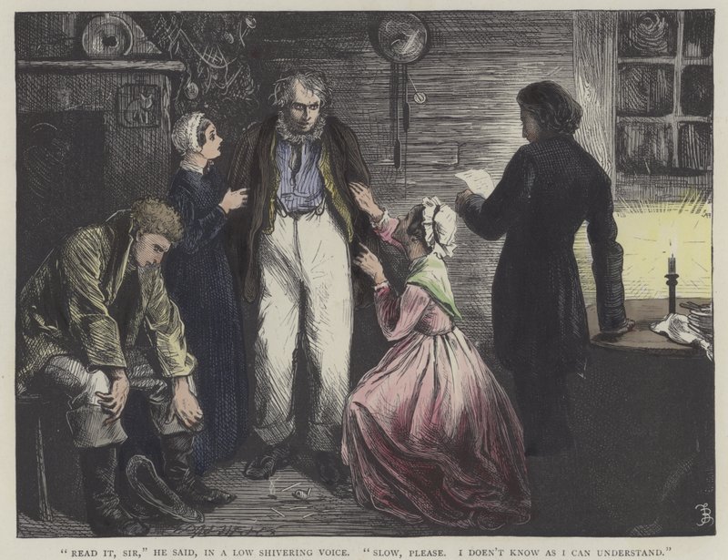 Illustration pour David Copperfield - Frederick L. Bernard