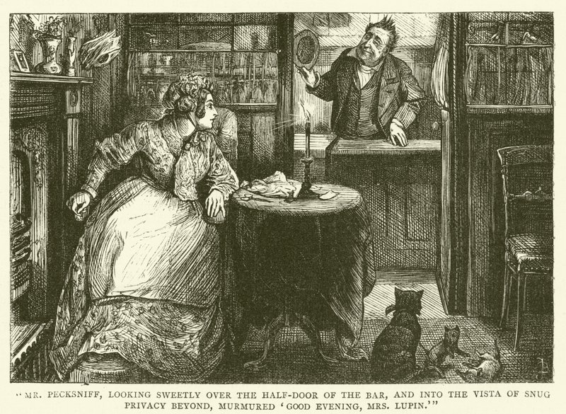 Illustration pour Martin Chuzzlewit - Frederick L. Bernard