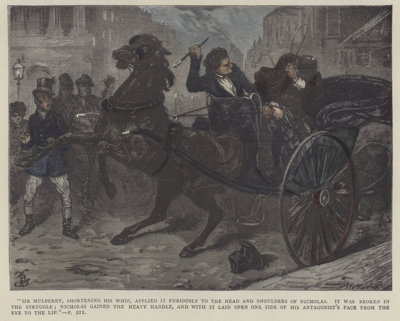 Illustration pour Nicholas Nickleby - Frederick L. Bernard