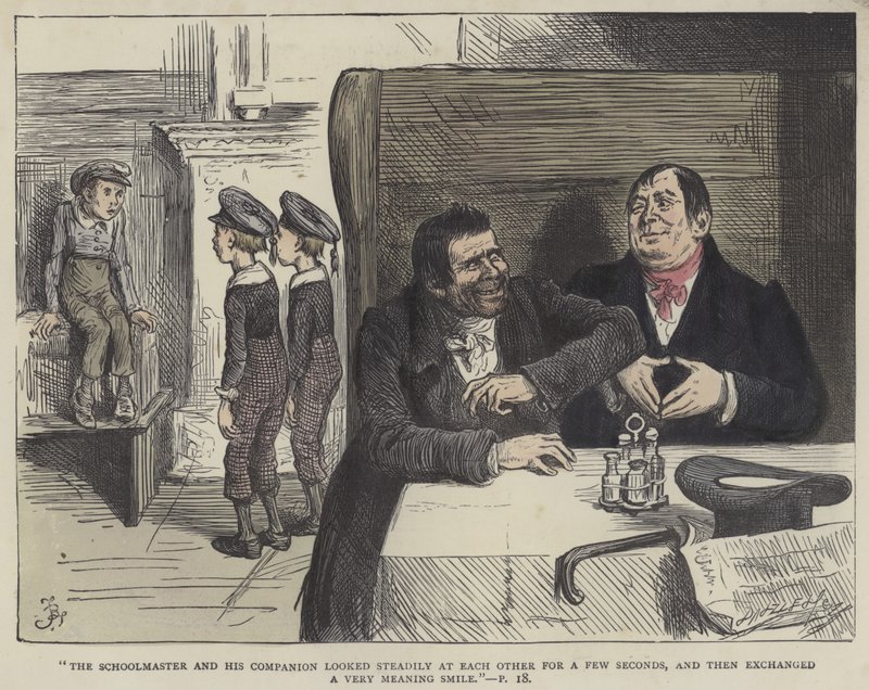 Illustration pour Nicholas Nickleby - Frederick L. Bernard