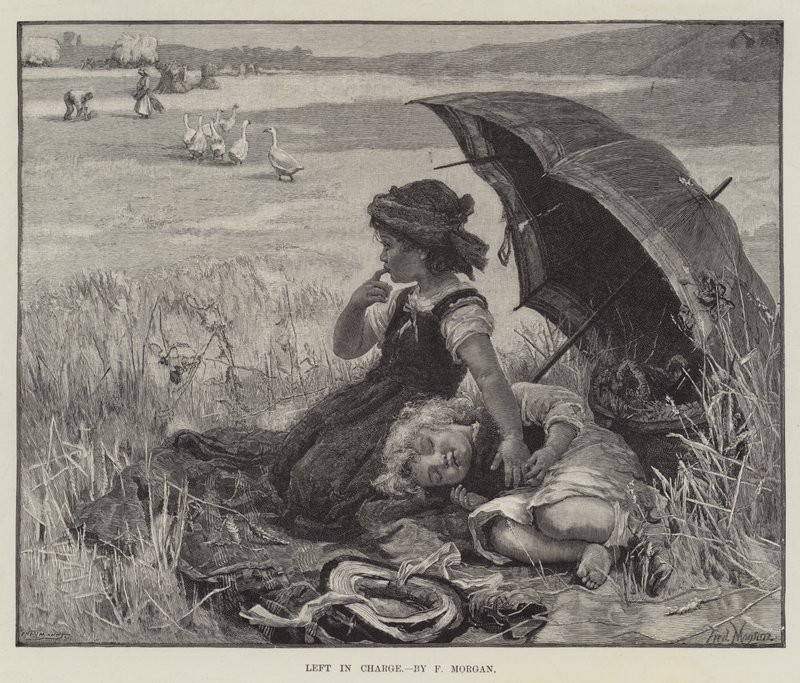 Laissé en Charge - Frederick Morgan