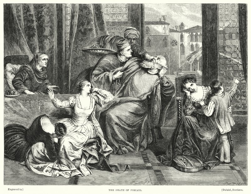 La Mort de Foscari - Frederick Richard Pickersgill