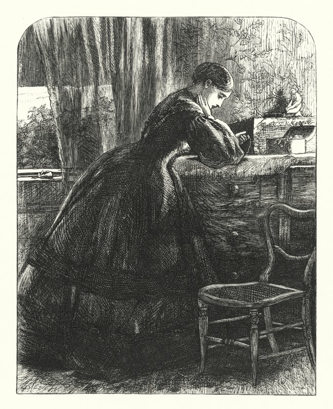 Une lamentation - Frederick Walker