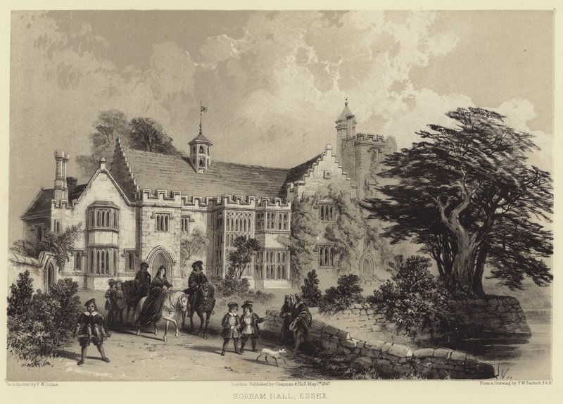 Horham Hall, Essex - Frederick William Fairholt