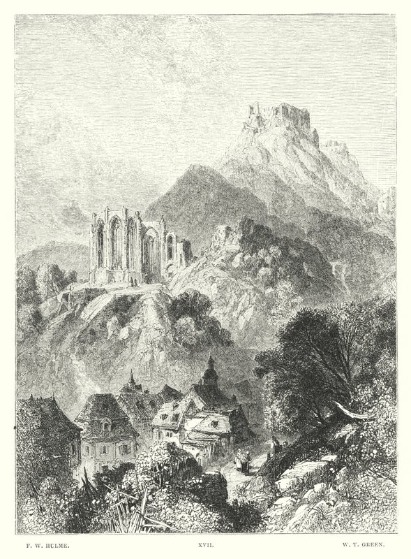 Childe Harold de Lord Byron, Chant III, Strophe 46 (gravure) - Frederick William Hulme