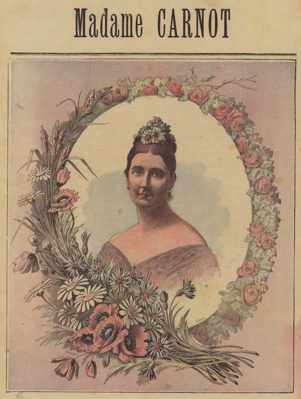 Cécile Carnot, épouse de Sadi Carnot, Président de la France - French School