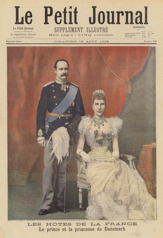 Invités de la France : Le prince et la princesse du Danemark - French School