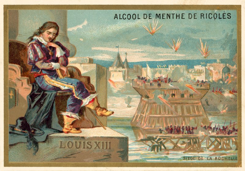 Louis XIII de France et le Siège de La Rochelle, 1627-1628 - French School