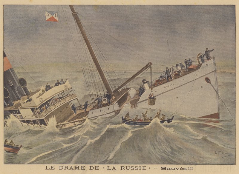 Sauvetage des passagers et de l