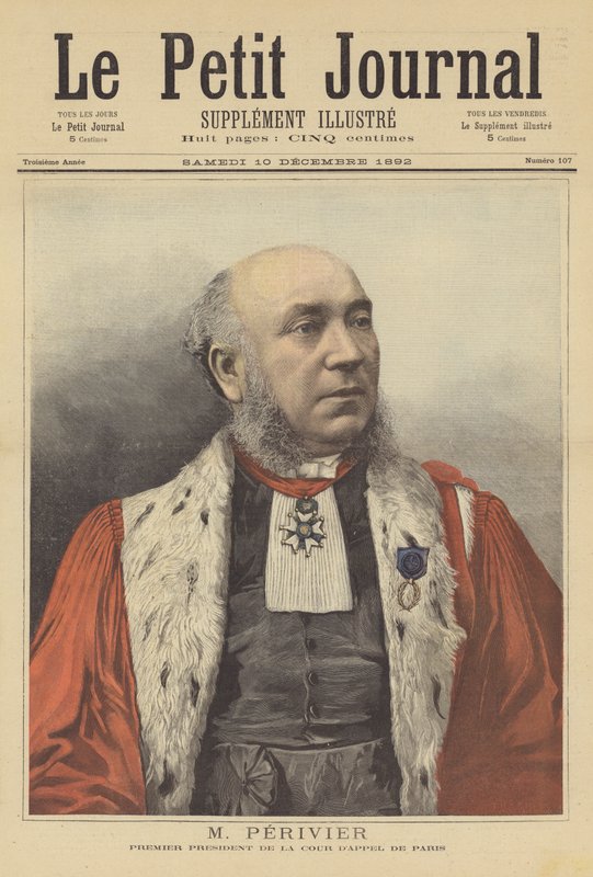 Samuel Perivier, premier président de la Cour d