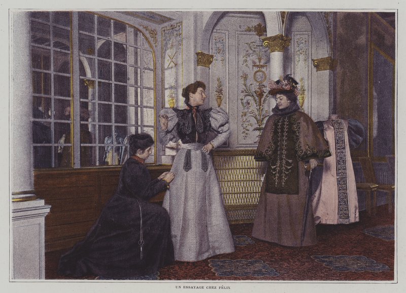 Un essayage chez les couturiers Félix, Paris - French Photographer