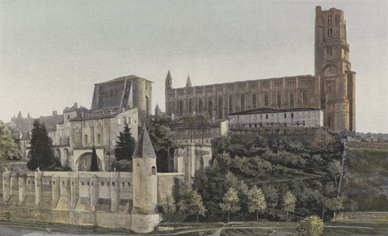 Albi, Cathédrale et Archevêché, Ensemble N - French Photographer