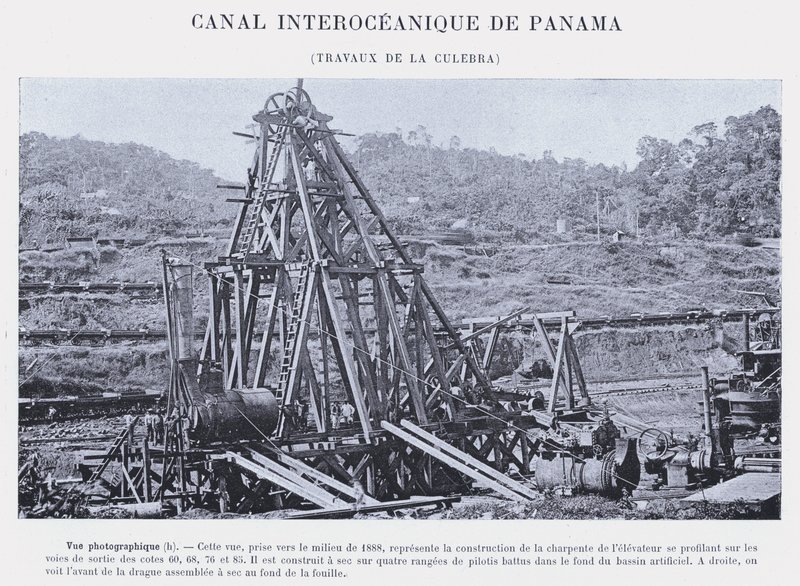 Canal Interocéanique de Panama, Travaux de La Culebra - French Photographer