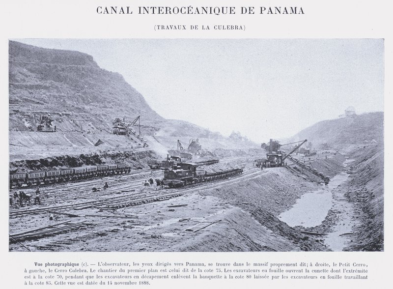 Canal Interocéanique de Panama, Travaux de La Culebra - French Photographer