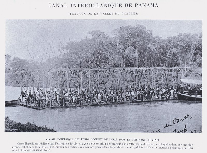 Canal Interocéanique de Panama, Travaux de la Vallée du Chagres - French Photographer