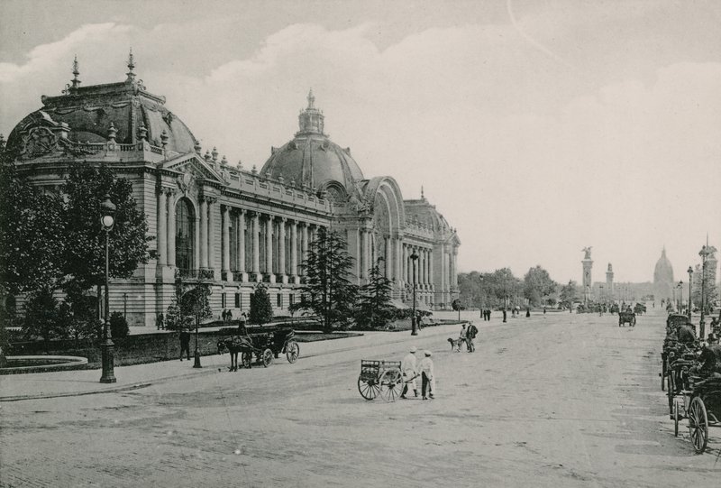 Champs-Elysées, Le Petit Palais (photogravure) - French Photographer