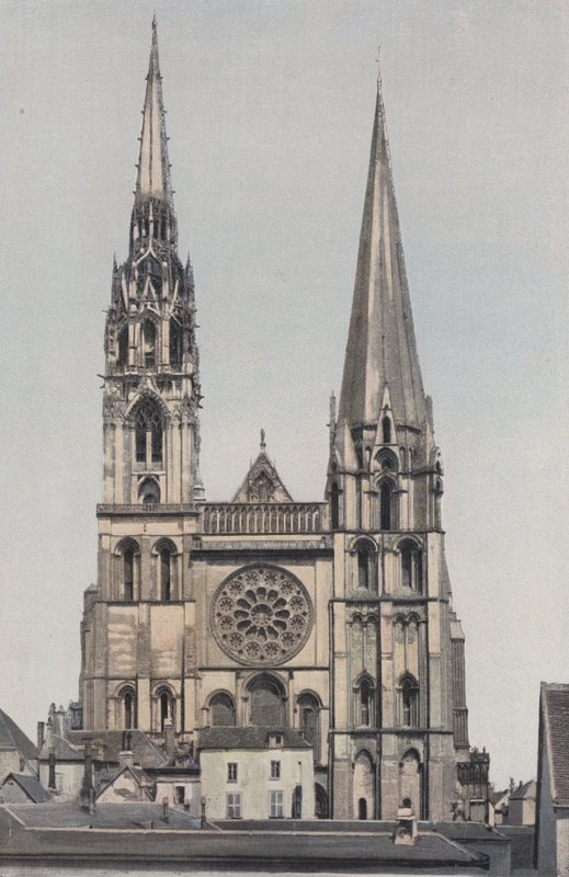 Chartres, Cathédrale Notre-Dame, Façade O - French Photographer