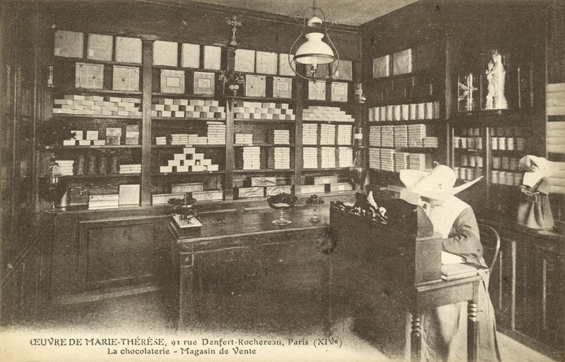 Boutique de chocolat, 92 Rue Denfert-Rochereau, Paris - French Photographer