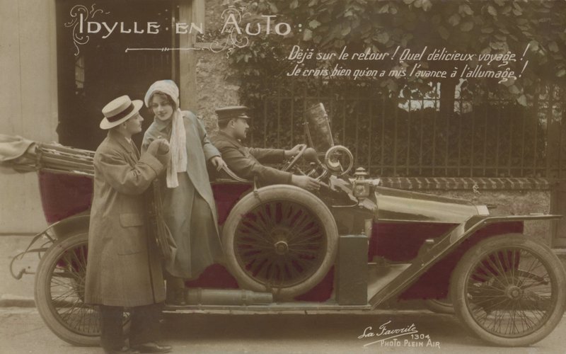 Couple avec une voiture - French Photographer