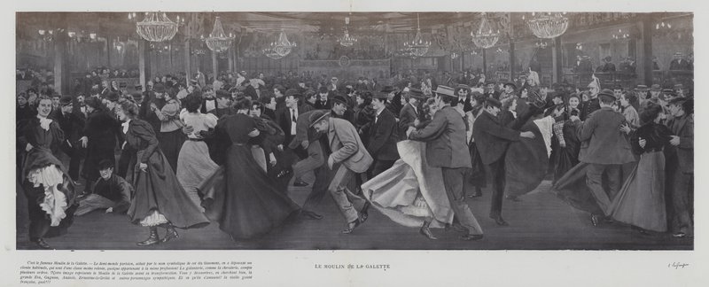Danse au Moulin de la Galette, Paris - French Photographer