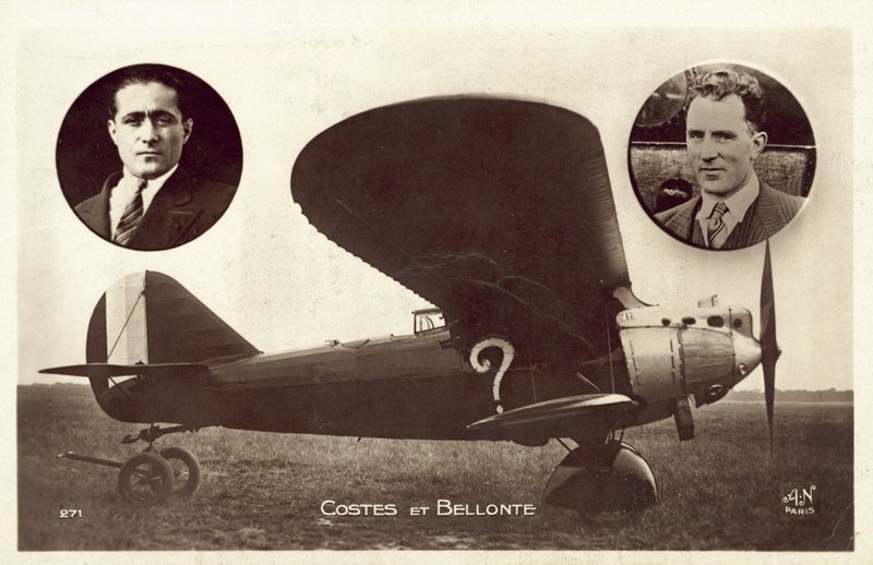 Dieudonné Costes et Maurice Bellonte, aviateurs français - French Photographer