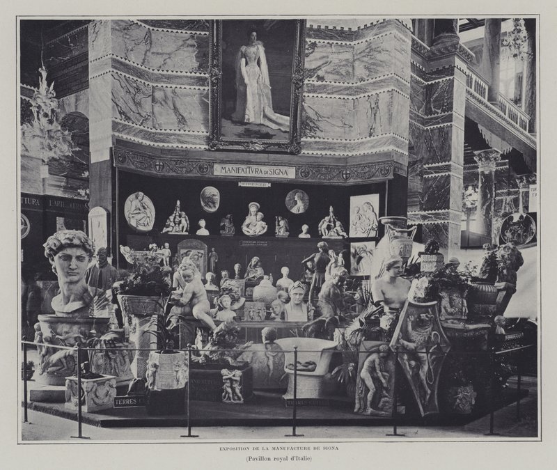 Exposition des produits de l