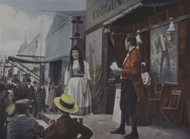 Artistes forains sur scène - French Photographer