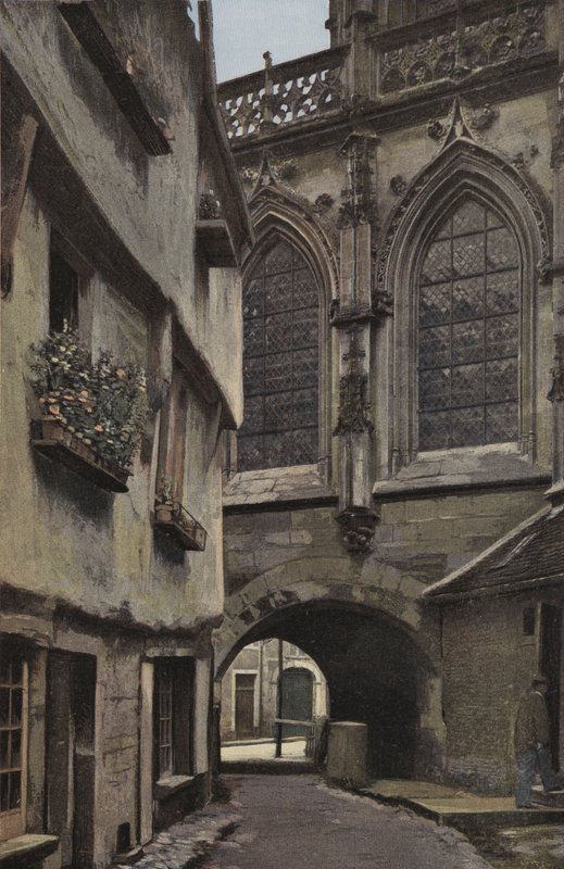 Falaise, Église de la Trinité, passage sous le chœur - French Photographer