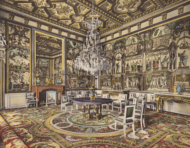 Fontainebleau : Appartement du Pape, Salon de Réception - French Photographer