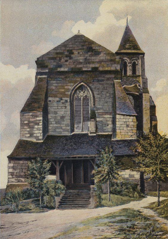 Gennes, Église St-Vétérin, Ensemble O (avant la restauration du clocher) - French Photographer