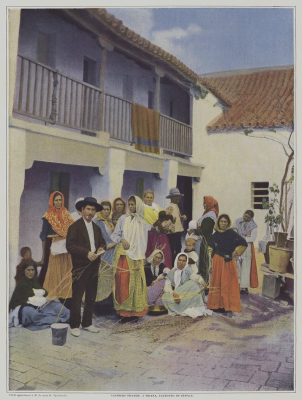 Tisserands gitans à Triana, une banlieue de Séville - French Photographer