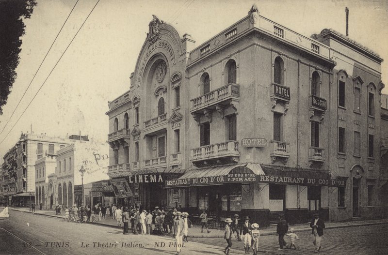 Théâtre italien, Tunis, Tunisie - French Photographer