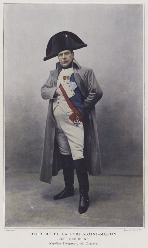 Jean Coquelin en Napoléon dans Plus que Reine - French Photographer