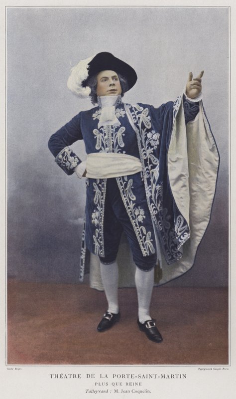 Jean Coquelin en Talleyrand dans Plus que Reine - French Photographer