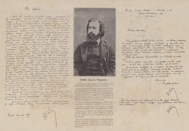 La Commune de Paris, Charles-Théophile Ferré - French Photographer