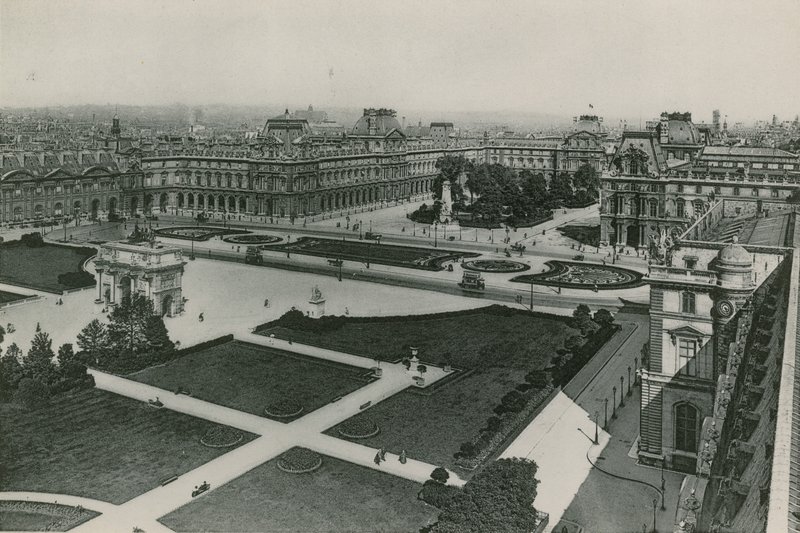 Le Nouveau Louvre (photogravure) - French Photographer