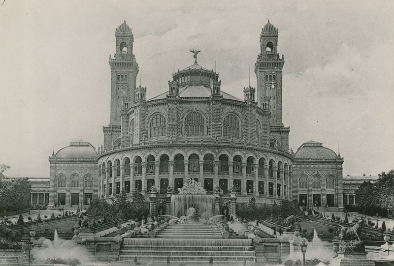 Le Palais du Trocadéro (photogravure) - French Photographer