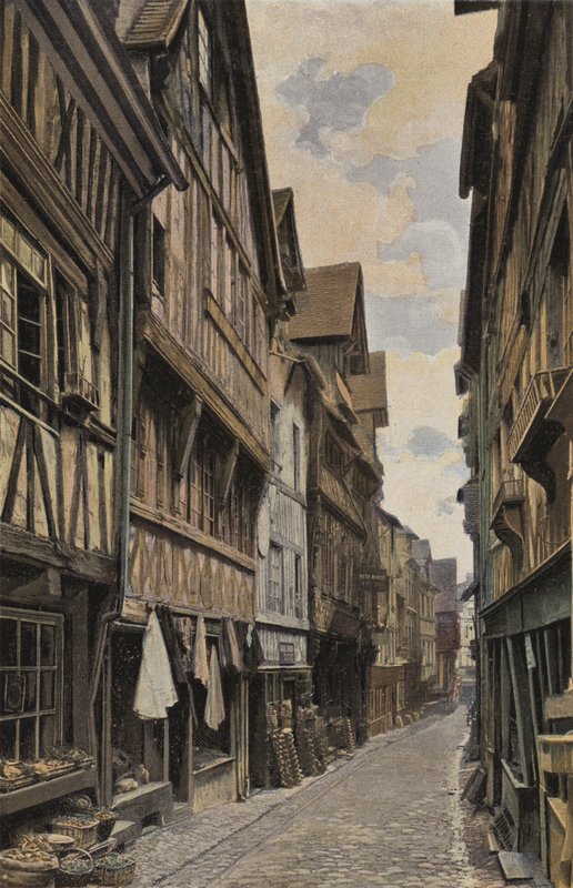 Lisieux, Rue aux Fèvres - French Photographer