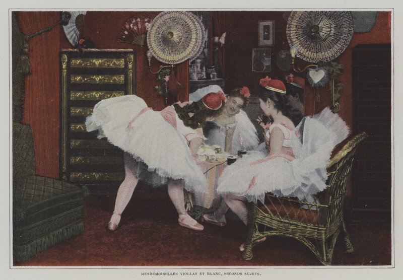 Mademoiselle Viollat et Mademoiselle Blanc, seconds sujets - French Photographer