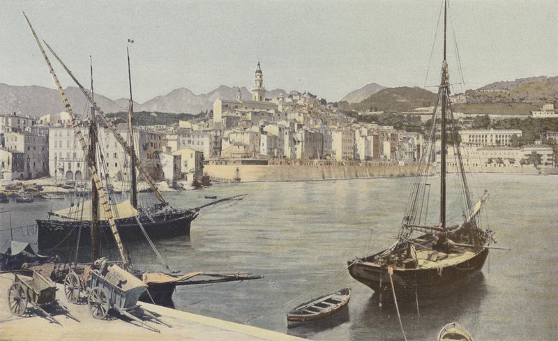 Menton, Port et vieille Ville - French Photographer