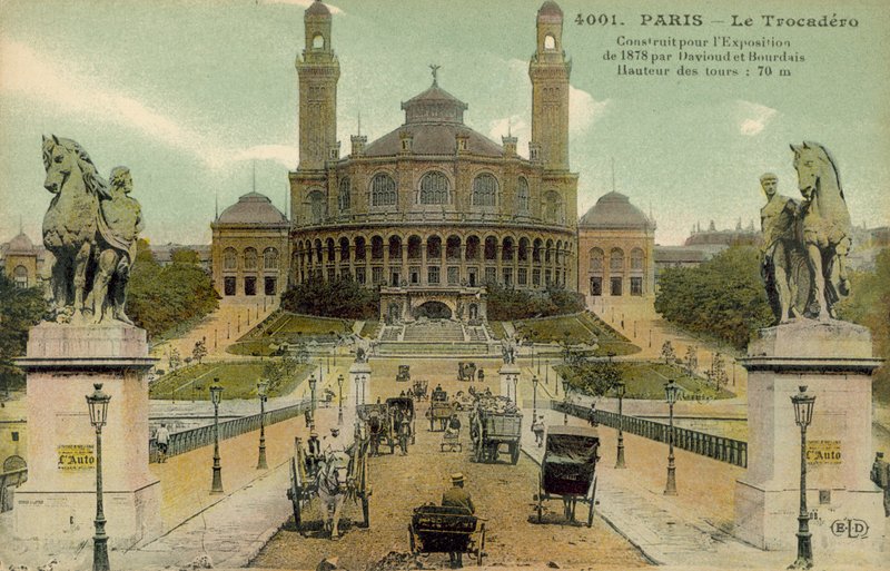 Palais du Trocadéro, Paris, début du 20e siècle - French Photographer