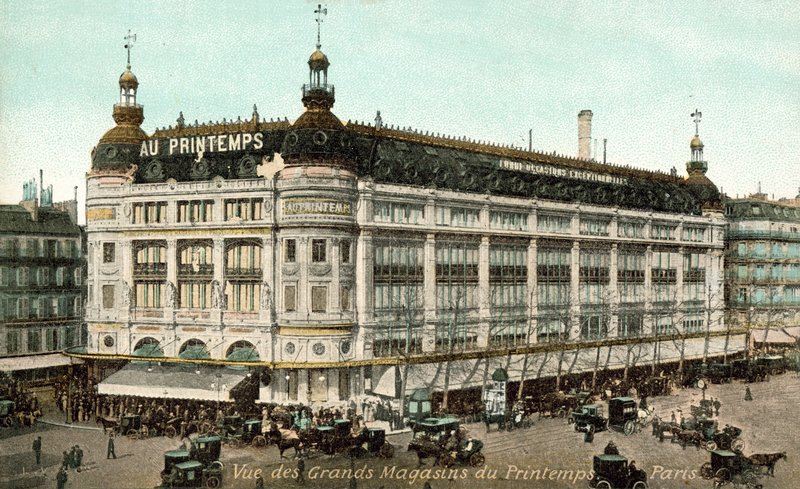 Magasin Printemps, Paris (photo colorée) - French Photographer