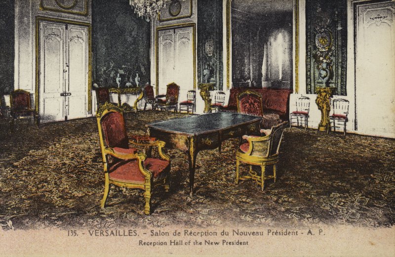 Salle de réception du nouveau président, Palais de Versailles - French Photographer