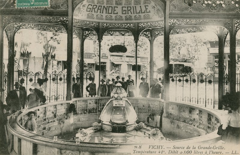 Source du Grand Grille à Vichy - French Photographer