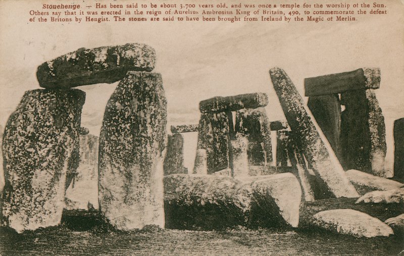 Stonehenge - cercle de pierres de l