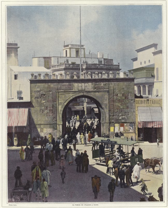 La Porte de la Mer à Tunis - French Photographer