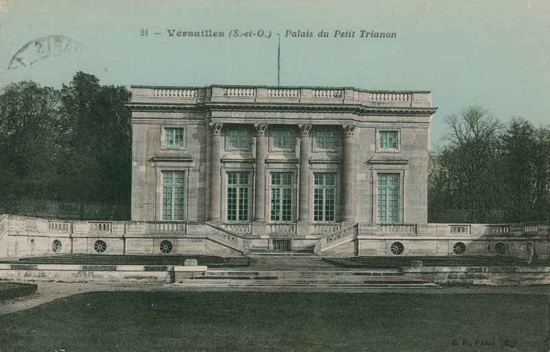 Versailles, Palais du Petit Trianon. Carte postale envoyée en 1913. - French Photographer