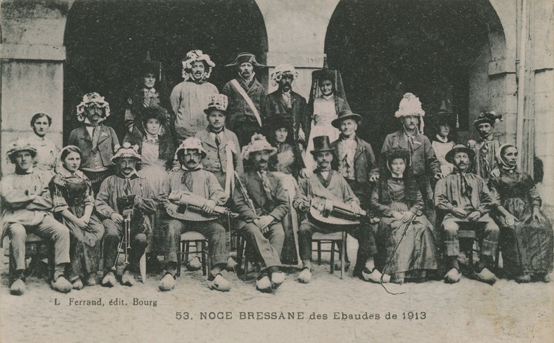 Mariage de Bressan Ebaudes en 1913 - French Photographer
