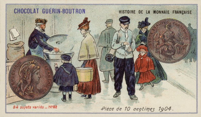 Pièce de 10 centimes - French School
