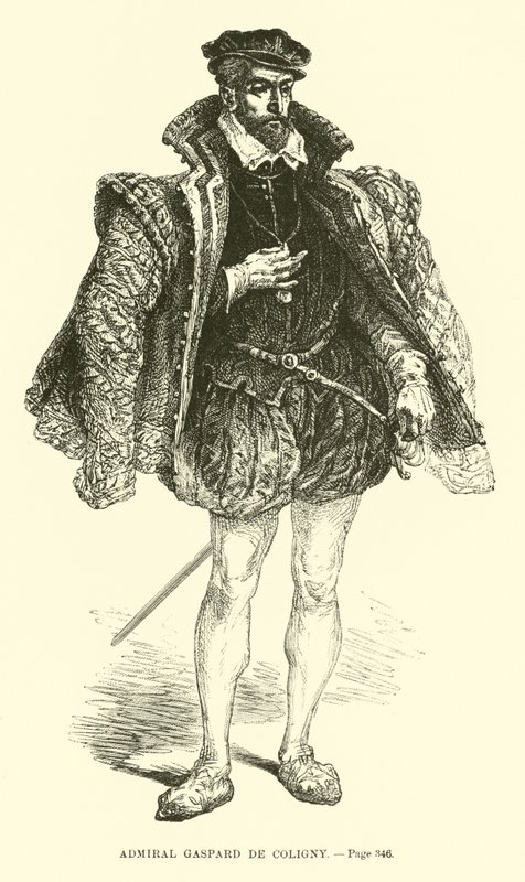 Amiral Gaspard de Coligny - French School